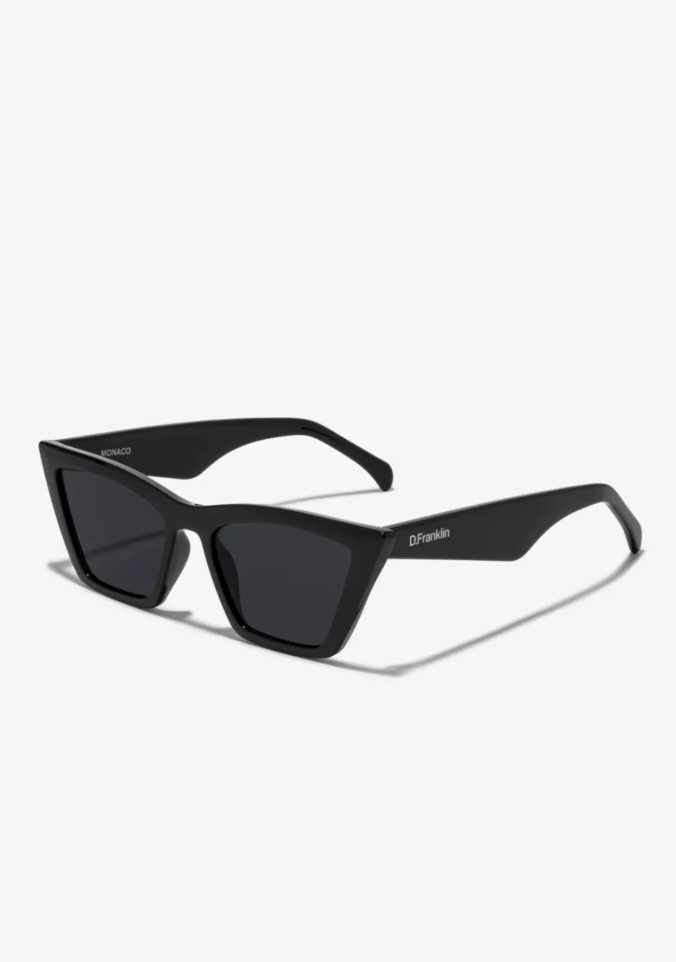 D.Franklin Monaco Black / Black|Damen Cat Eye Sonnenbrillen