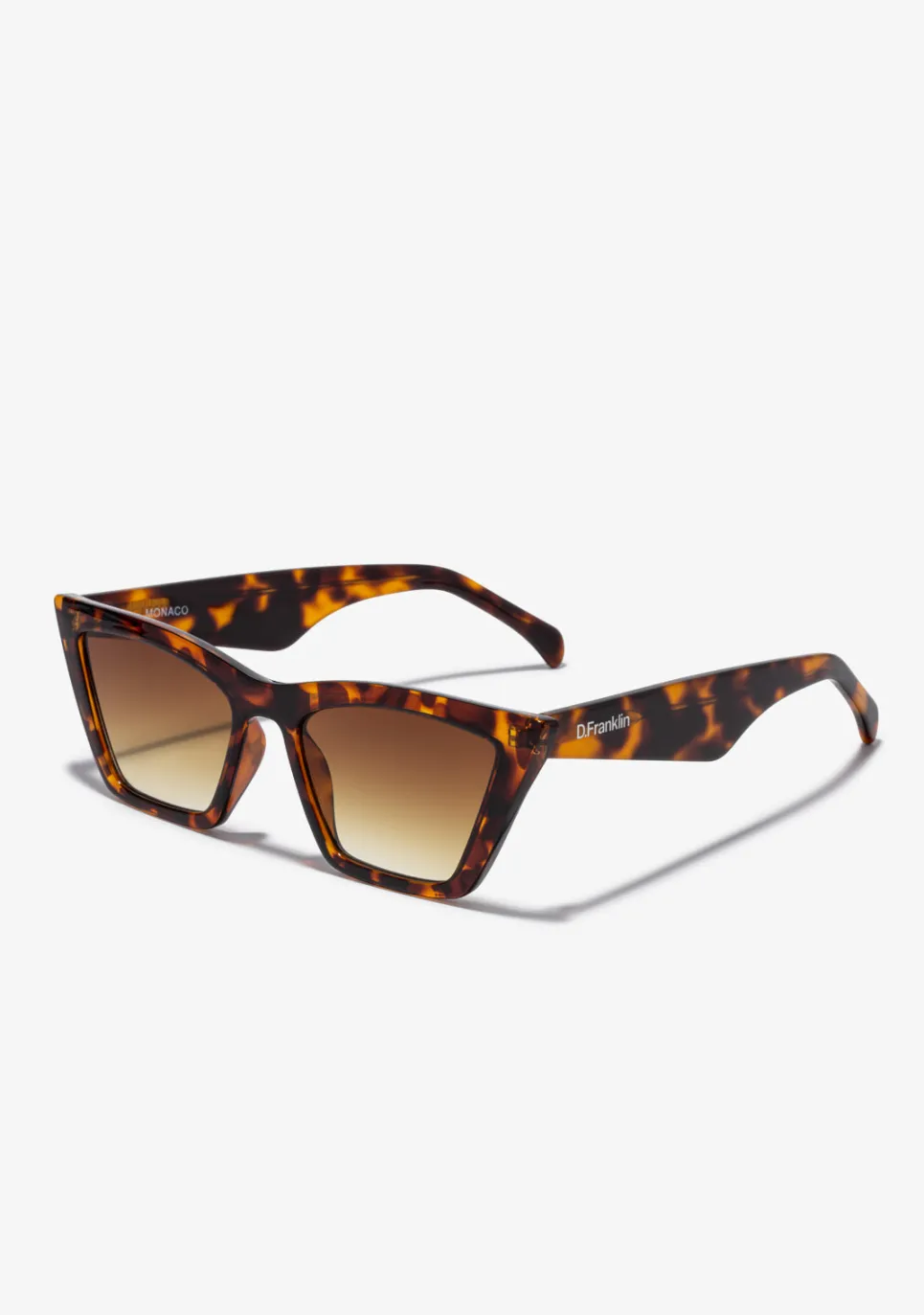 D.Franklin Monaco Carey / Gradient Brown|Damen Cat Eye Sonnenbrillen