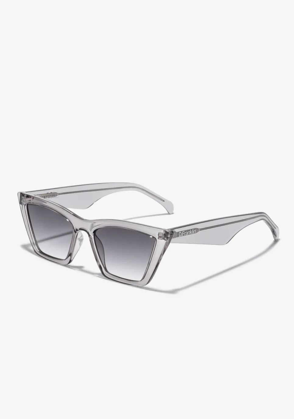 D.Franklin Monaco Grey / Gradient Grey|Damen Cat Eye Sonnenbrillen
