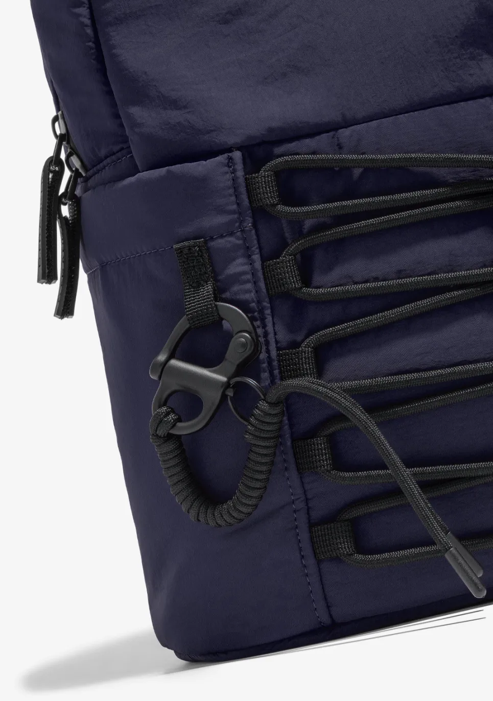 D.Franklin Multi-Pocket Nylon Backpack Navy|Damen Rucksäcke|Backpack