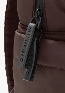 D.Franklin Multi-Pocket Nylon Backpack Brown|Damen Rucksäcke|Backpack