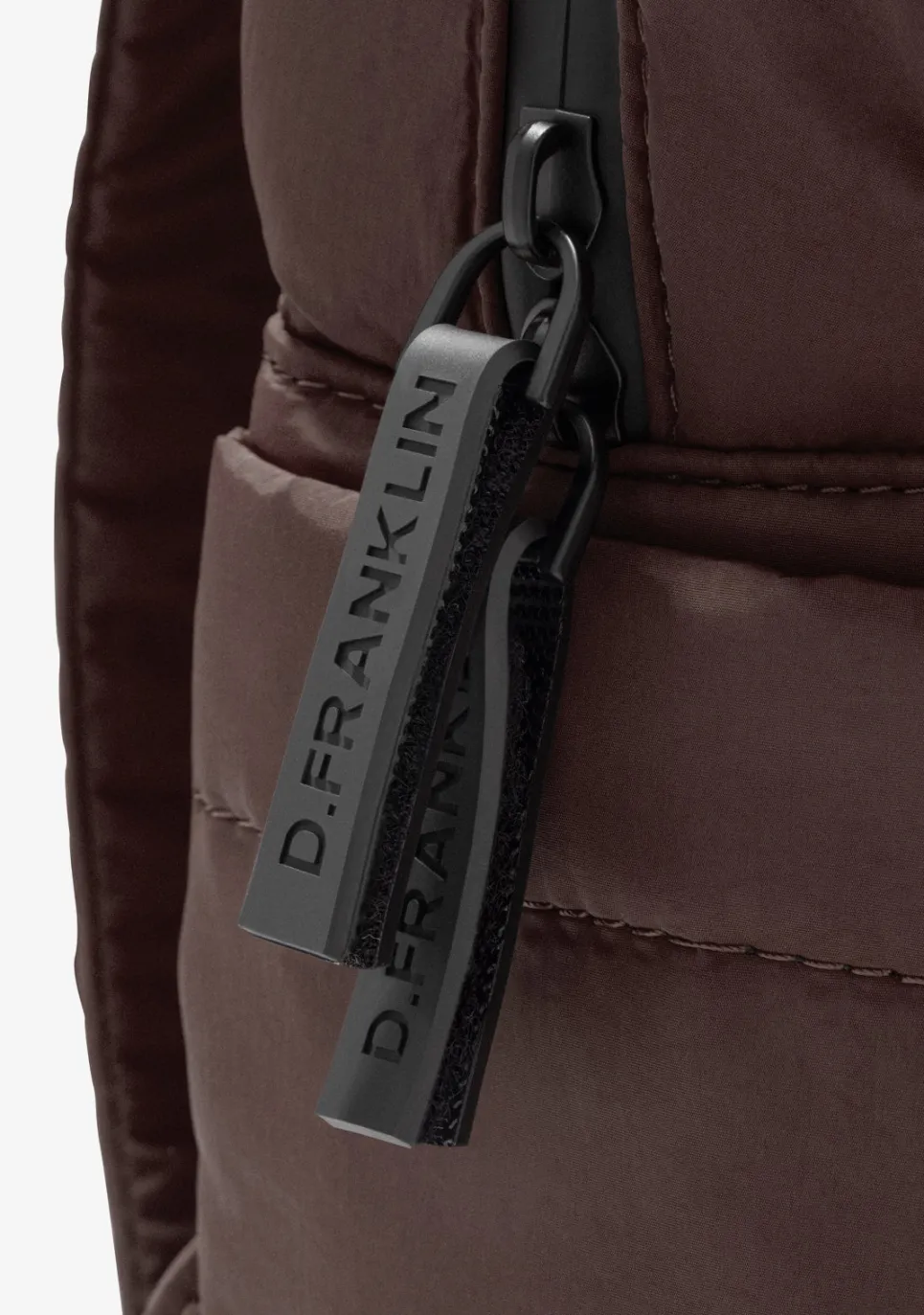 D.Franklin Multi-Pocket Nylon Backpack Brown|Damen Rucksäcke|Backpack