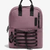 D.Franklin Multi-Pocket Nylon Backpack Pink|Damen Rucksäcke|Backpack