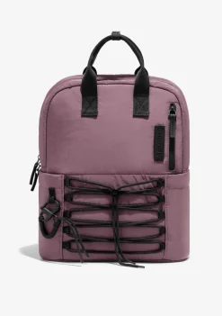 D.Franklin Multi-Pocket Nylon Backpack Pink|Damen Rucksäcke|Backpack