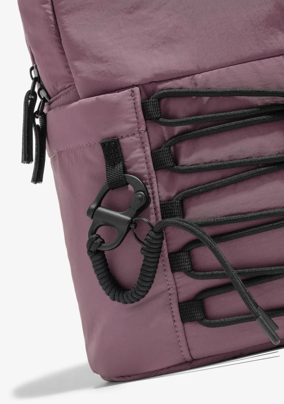 D.Franklin Multi-Pocket Nylon Backpack Pink|Damen Rucksäcke|Backpack
