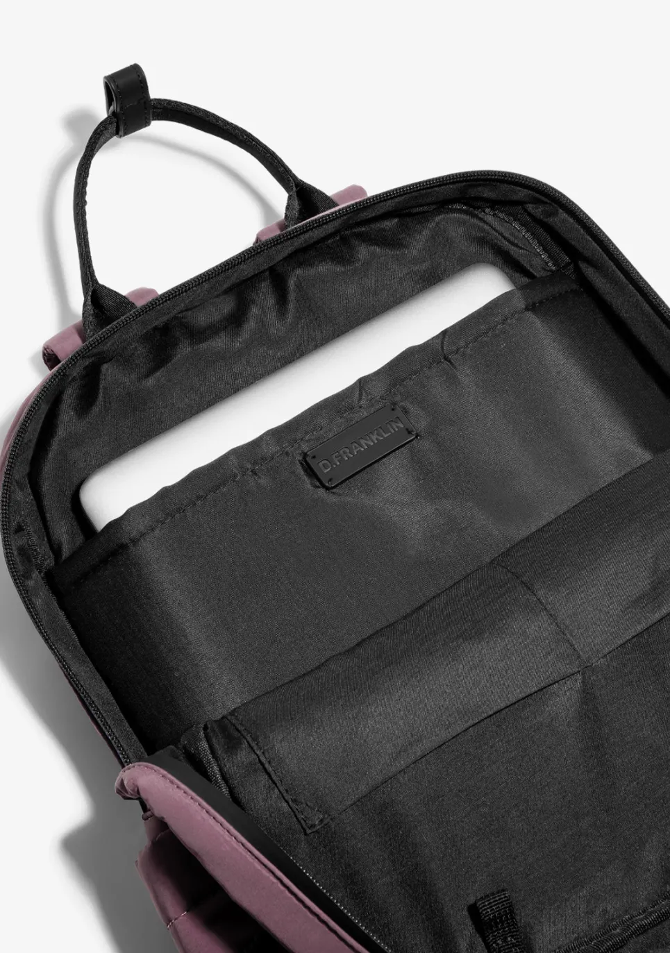 D.Franklin Multi-Pocket Nylon Backpack Pink|Damen Rucksäcke|Backpack