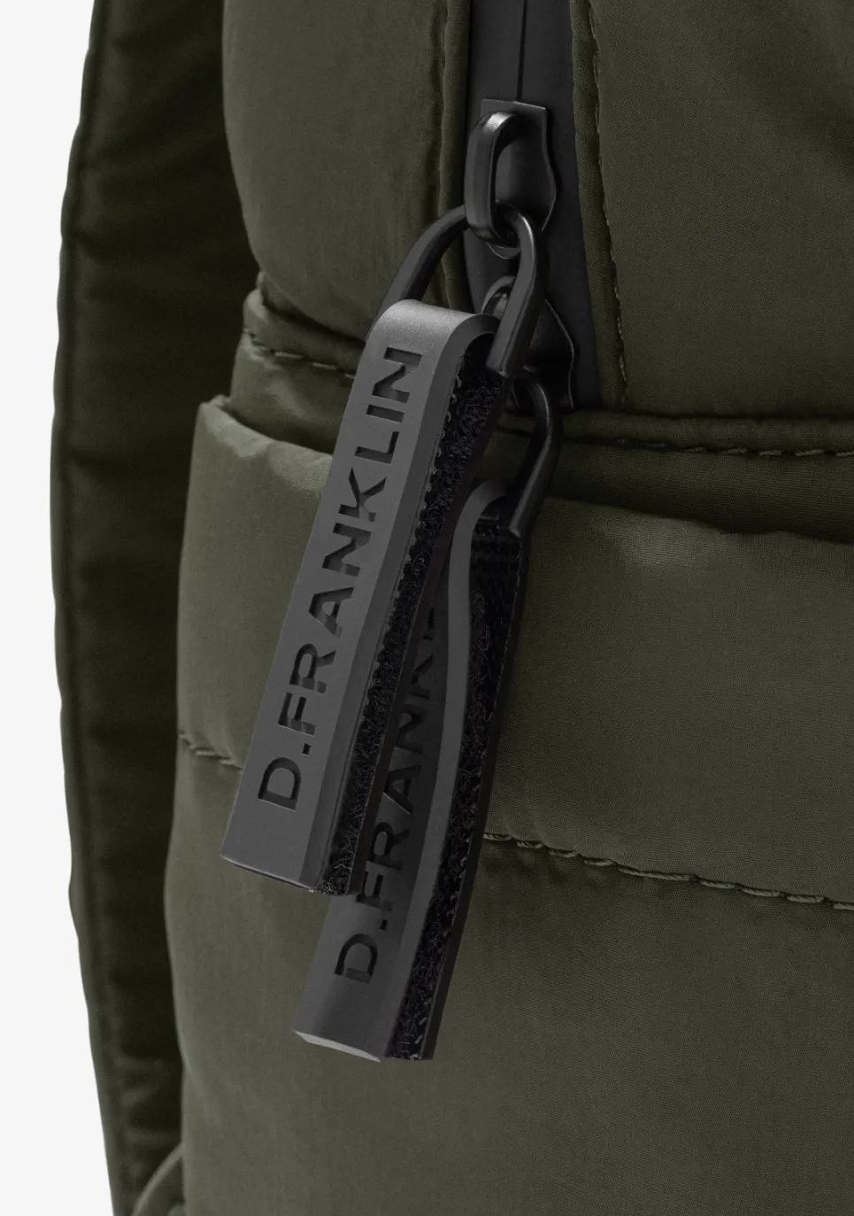 D.Franklin Multi-Pocket Nylon Backpack Green|Damen Rucksäcke|Backpack