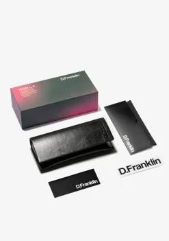 D.Franklin Muni LA Silver / Pink|Damen Pilotenbrillen|Polarisierte Sonnenbrillen