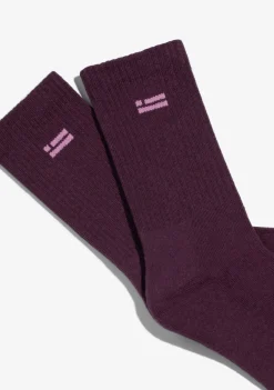 D.Franklin Neo Flag Socks Purple|Damen Socken|Socken