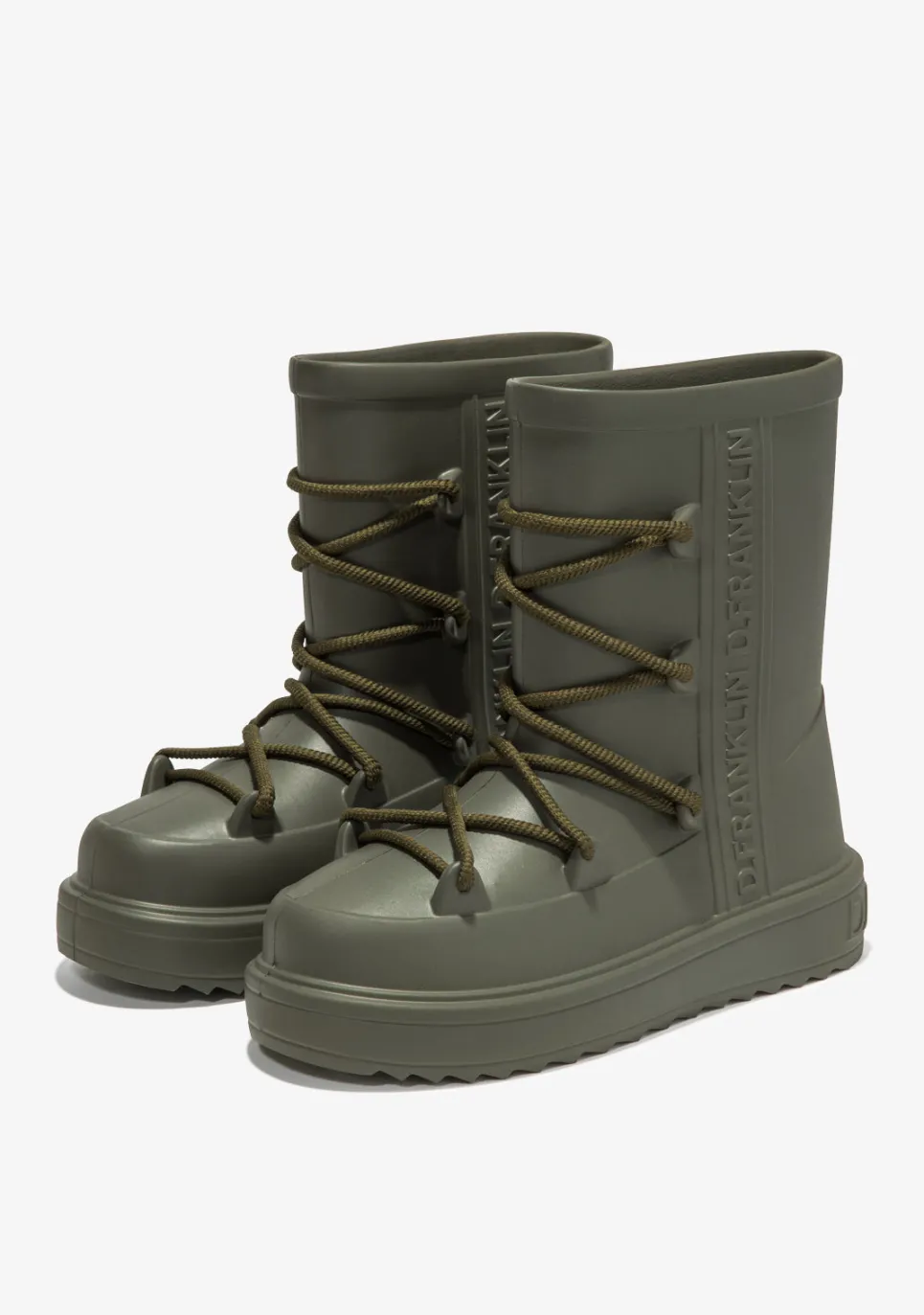 D.Franklin Nevis Khaki|Damen Stiefel