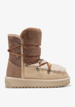 D.Franklin Nordic Trk Fur Gradient Taupe|Damen Stiefel