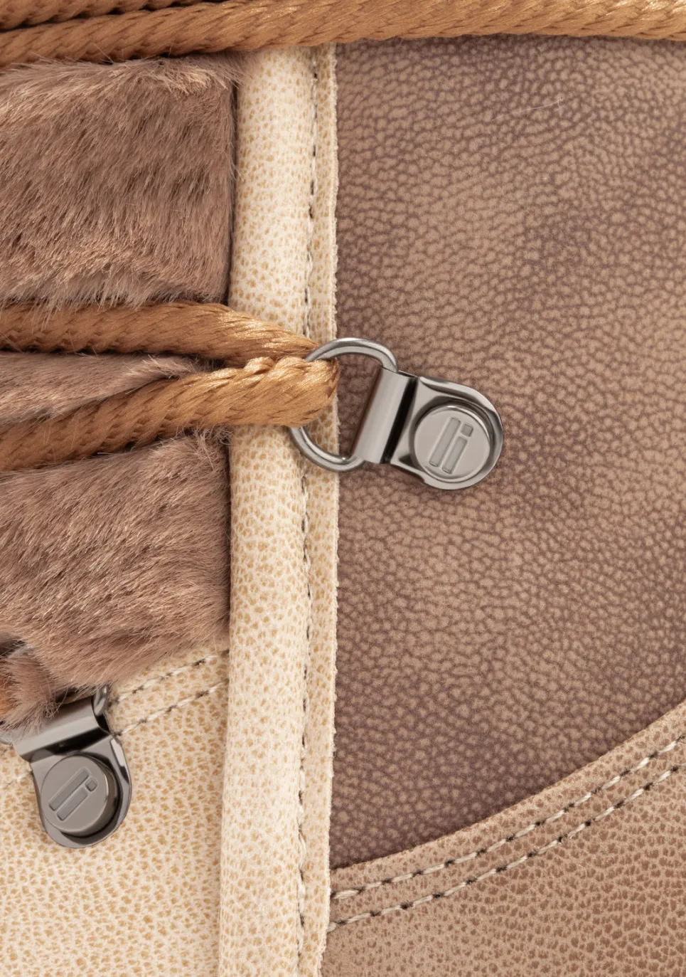 D.Franklin Nordic Trk Fur Gradient Taupe|Damen Stiefel
