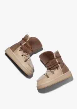 D.Franklin Nordic Trk Fur Gradient Taupe|Damen Stiefel