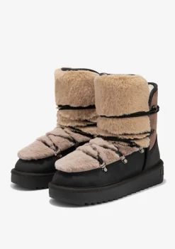 D.Franklin Nordic Trk Fur Gradient Black|Damen Stiefel