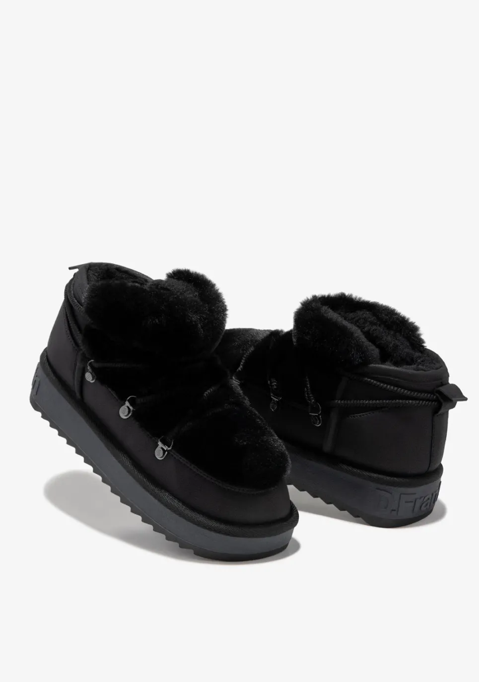 D.Franklin Nordic Trk Fur Low Black|Damen Stiefel