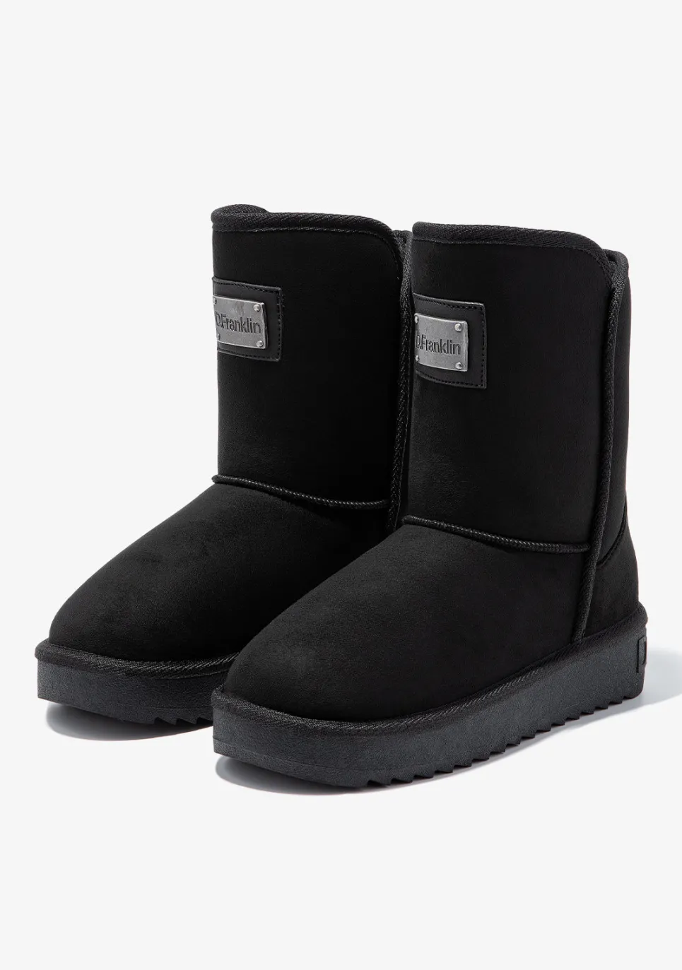 D.Franklin Nordic Basic Black|Damen Australische Stiefel|Stiefel