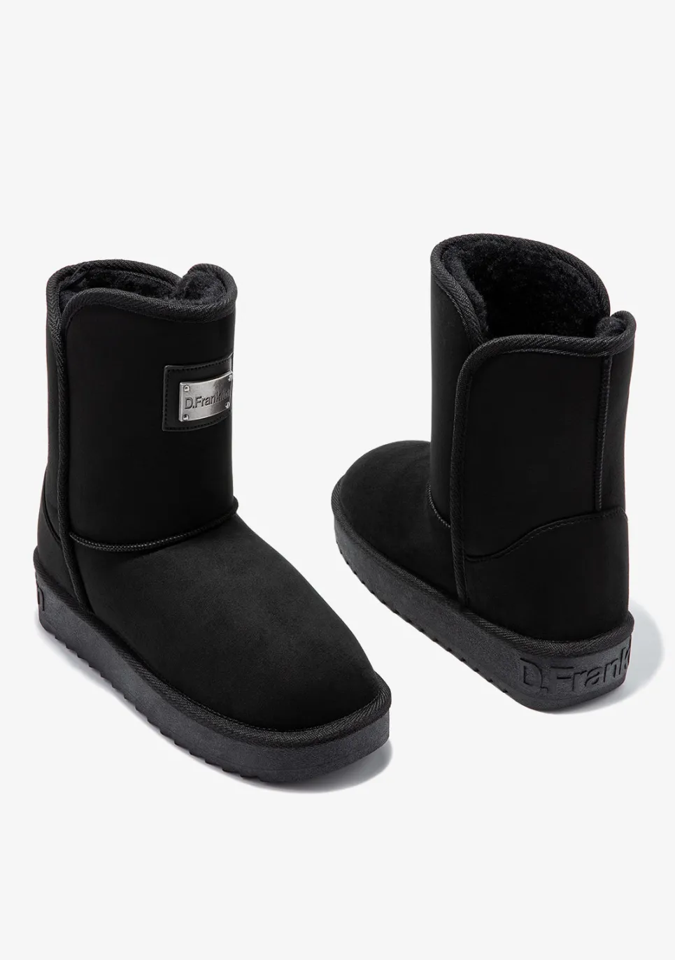 D.Franklin Nordic Basic Black|Damen Australische Stiefel|Stiefel