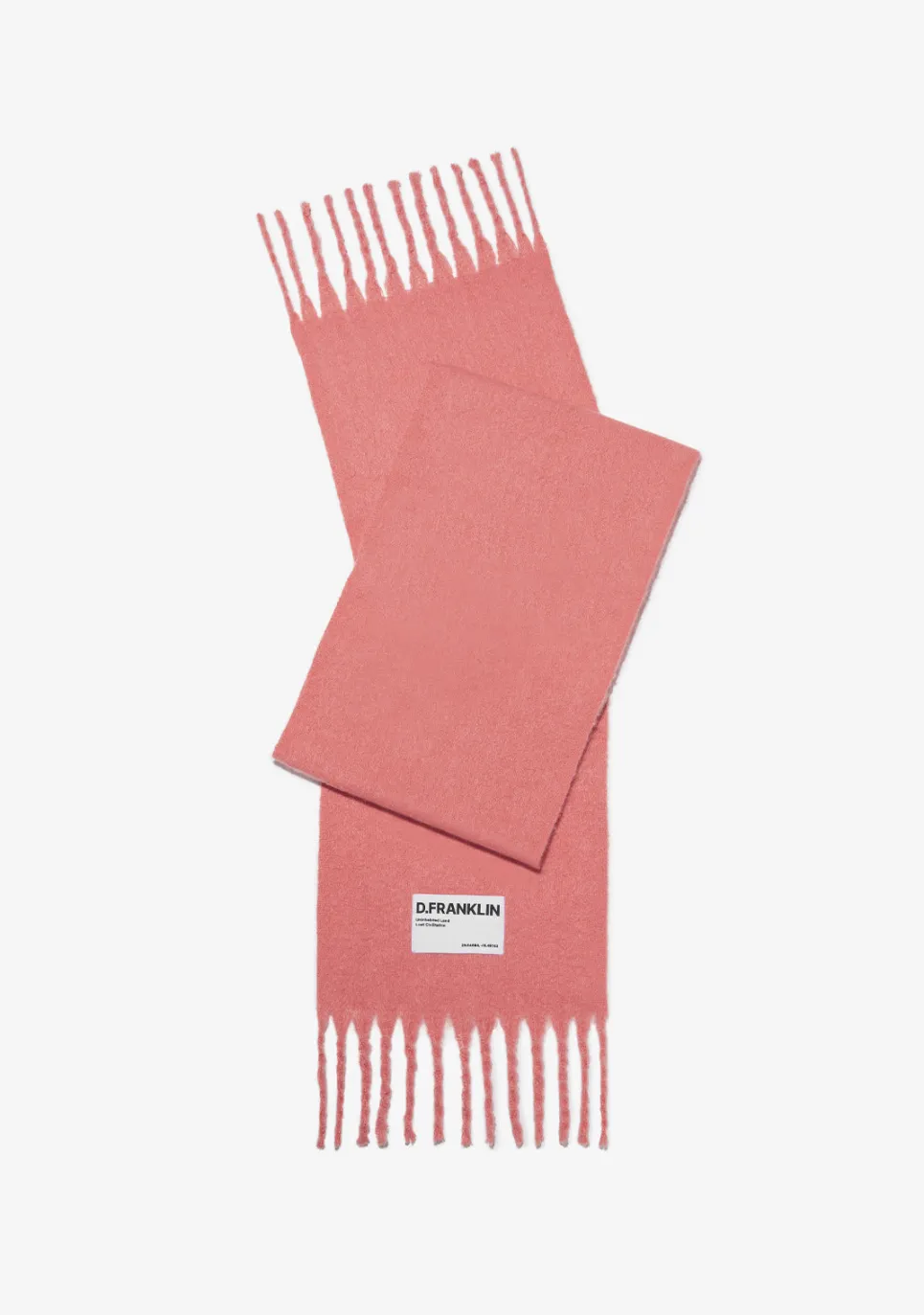 D.Franklin Nordic Basic Scarf Coral|Damen Mützen, Schals Und Handschuhe