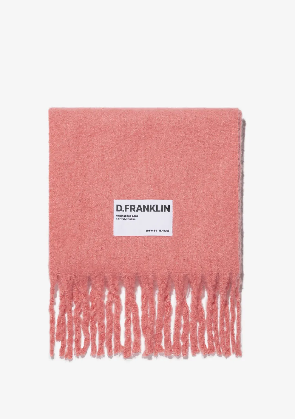 D.Franklin Nordic Basic Scarf Coral|Damen Mützen, Schals Und Handschuhe