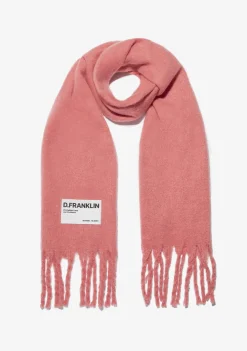 D.Franklin Nordic Basic Scarf Coral|Damen Mützen, Schals Und Handschuhe