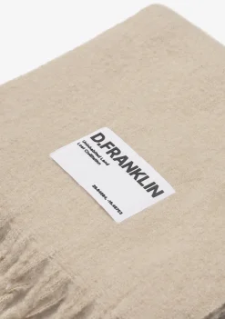 D.Franklin Nordic Basic Scarf Taupe|Damen Mützen, Schals Und Handschuhe