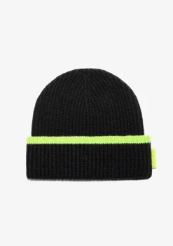 D.Franklin Nordic Bomb Hi Top Beanie Heather Black|Damen Mützen, Schals Und Handschuhe