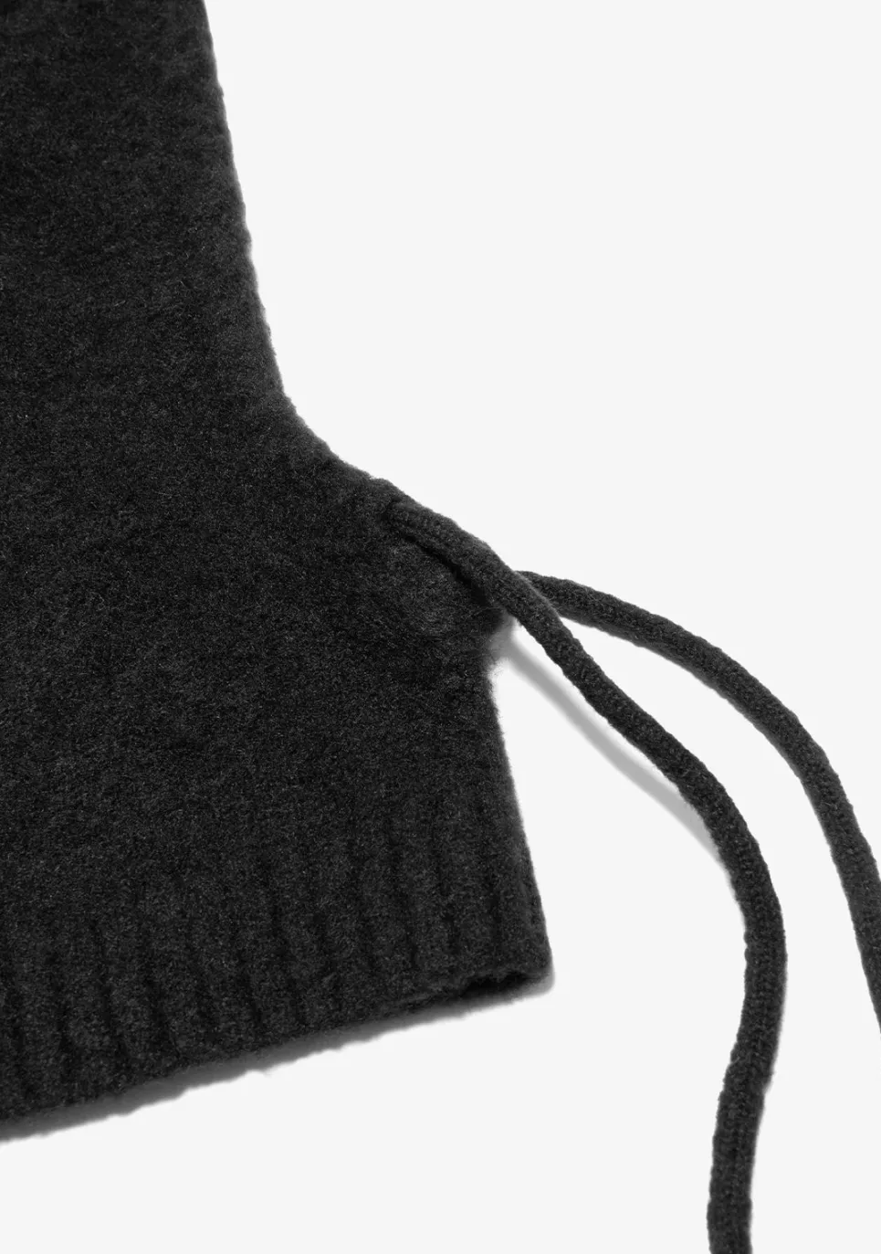 D.Franklin Nordic Bomb Knitted Balaclava Black|Damen Mützen, Schals Und Handschuhe