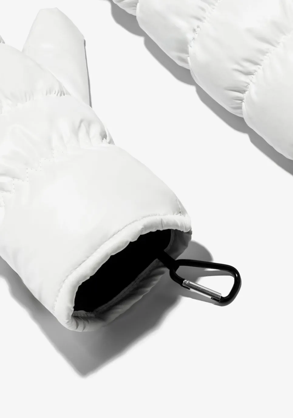D.Franklin Nordic Bomb Puffer Mittens White|Damen Mützen, Schals Und Handschuhe