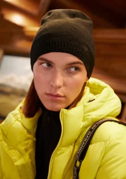 D.Franklin Nordic Bomb Slouch Beanie Black|Damen Mützen, Schals Und Handschuhe