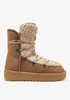 D.Franklin Nordic Fur Sand|Damen Stiefel