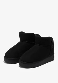 D.Franklin Nordic Low Basic Black|Damen Australische Stiefel|Stiefel