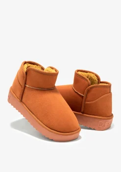 D.Franklin Nordic Low Basic Orange|Damen Australische Stiefel|Stiefel
