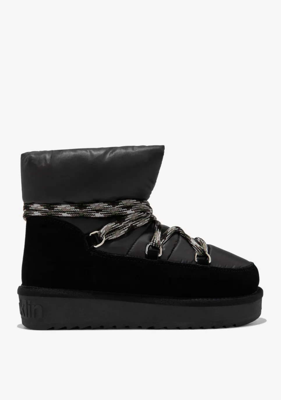 D.Franklin Nordic Nova Low Bomb Black|Damen Stiefel