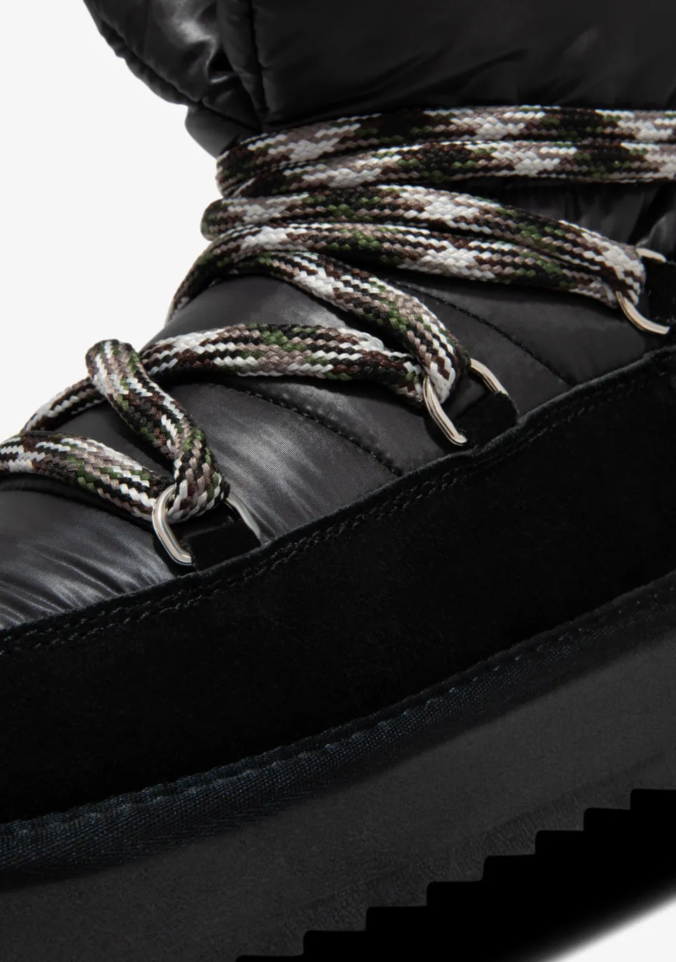 D.Franklin Nordic Nova Low Bomb Black|Damen Stiefel