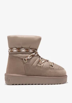 D.Franklin Nordic Nova Low Bomb Taupe|Damen Stiefel