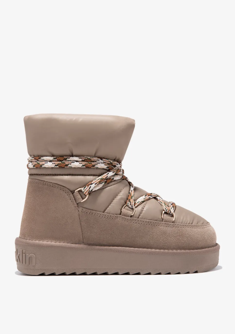 D.Franklin Nordic Nova Low Bomb Taupe|Damen Stiefel