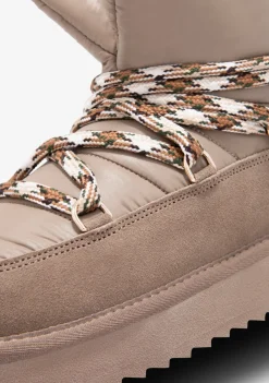 D.Franklin Nordic Nova Low Bomb Taupe|Damen Stiefel