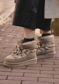 D.Franklin Nordic Nova Low Bomb Taupe|Damen Stiefel