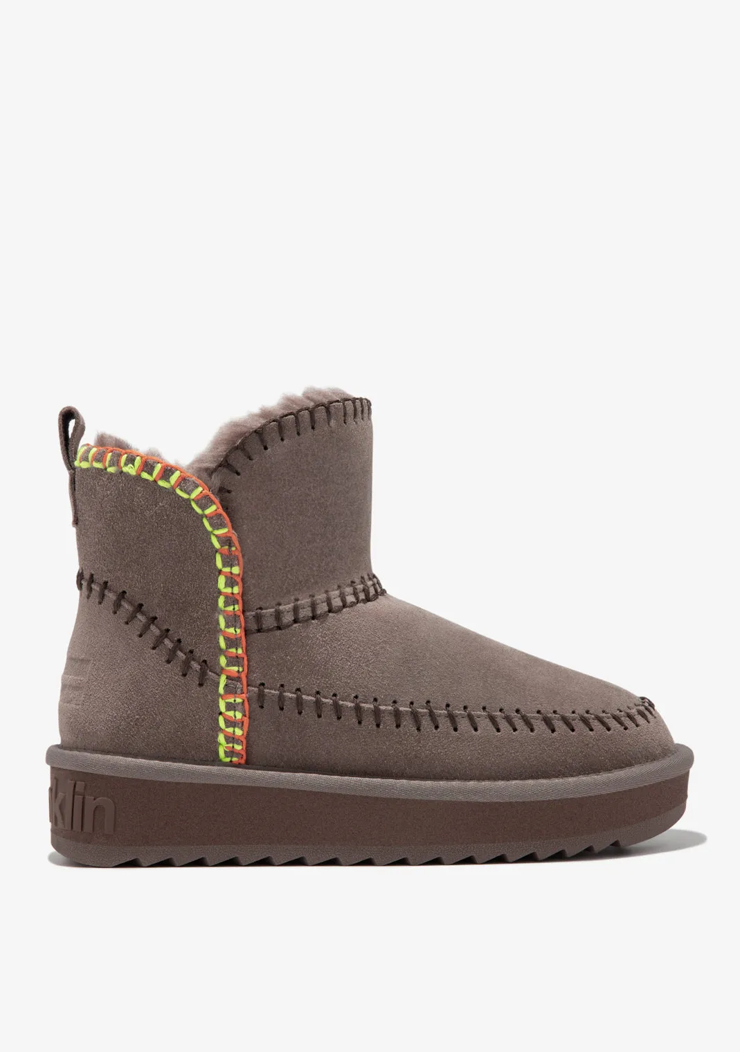 D.Franklin Nordic Nova Low Taupe|Damen Australische Stiefel|Stiefel