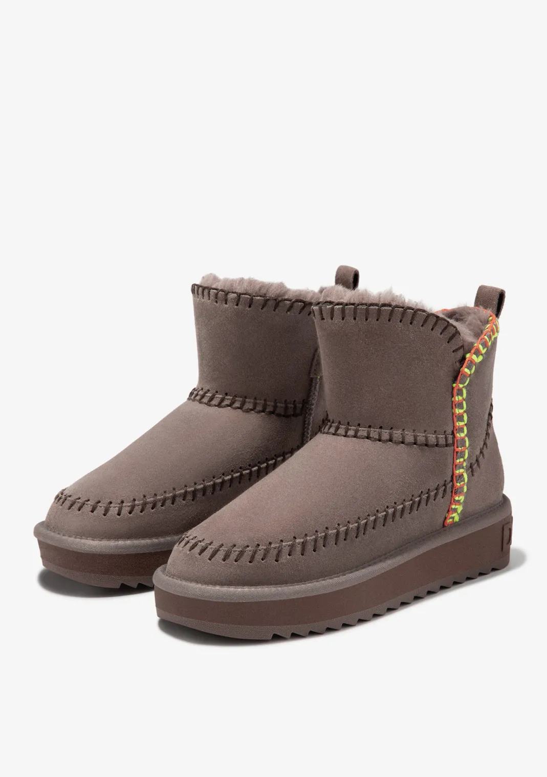 D.Franklin Nordic Nova Low Taupe|Damen Australische Stiefel|Stiefel