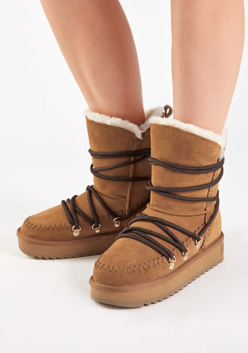 D.Franklin Nordic Nova Trk Tan|Damen Stiefel