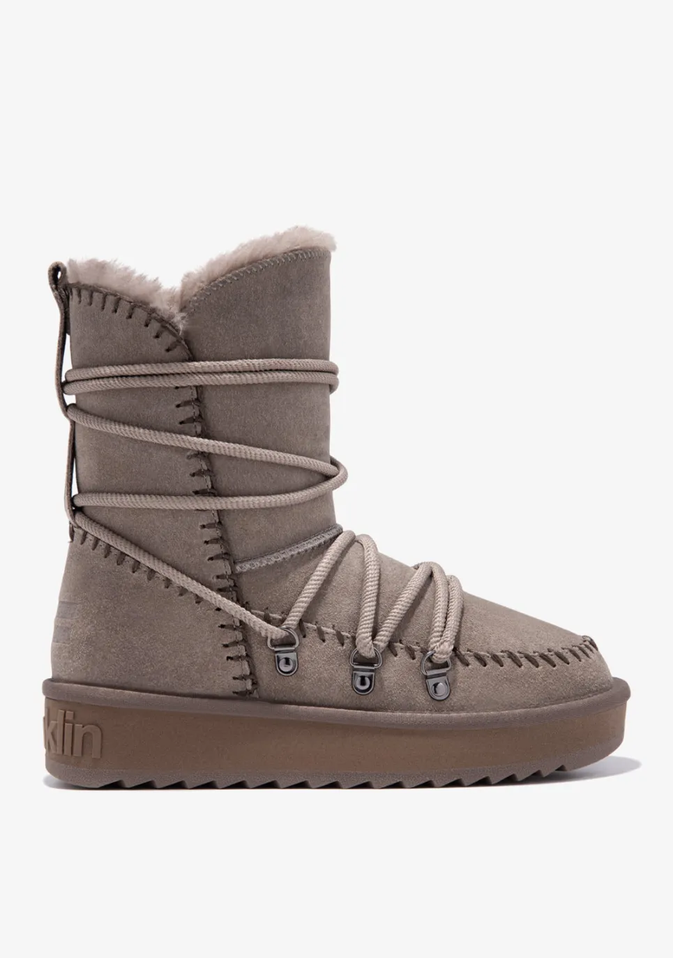 D.Franklin Nordic Nova Trk Taupe|Damen Stiefel