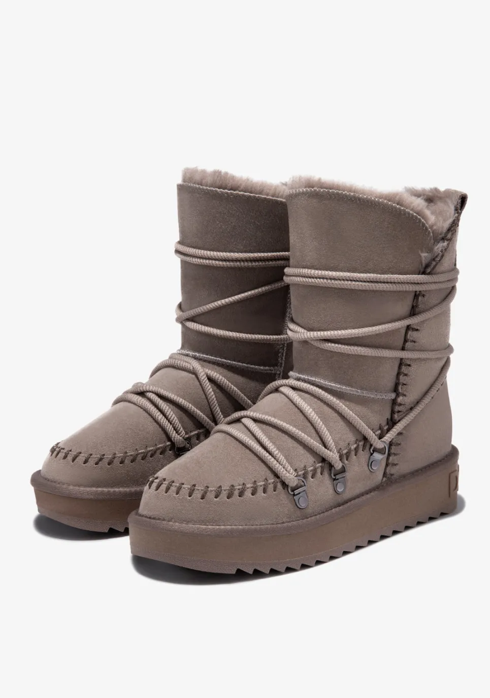 D.Franklin Nordic Nova Trk Taupe|Damen Stiefel