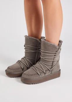 D.Franklin Nordic Nova Trk Taupe|Damen Stiefel