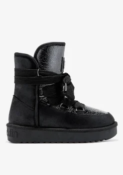 D.Franklin Nordic Shiny Black|Damen Stiefel