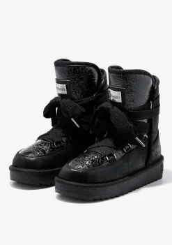 D.Franklin Nordic Shiny Black|Damen Stiefel