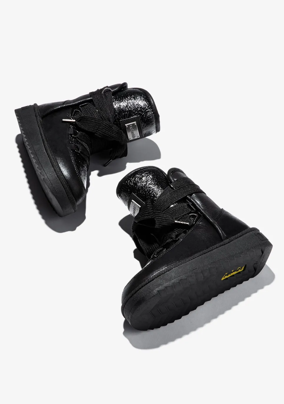 D.Franklin Nordic Shiny Black|Damen Stiefel
