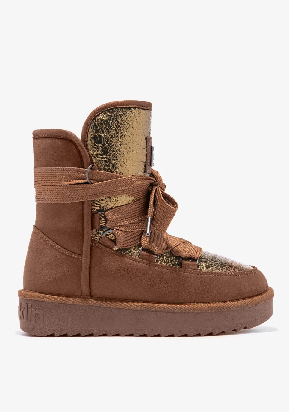 D.Franklin Nordic Shiny Nut|Damen Stiefel