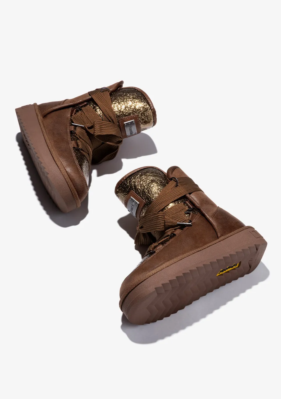D.Franklin Nordic Shiny Nut|Damen Stiefel