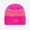 D.Franklin Nordic TRK Fair Isle Beanie Fuchsia|Damen Mützen, Schals Und Handschuhe